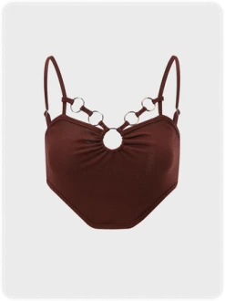 Kollyy Brown Top Tank Top & Cami 12 Kollyy Brown Top Tank Top & Cami -Tops Sales 50cbbc8465d33becbed77e8616ae05d6