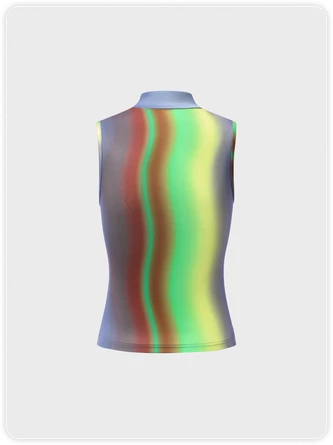 Kollyy Casual Blue Purple Top Tank Top & Cami 4 Kollyy Casual Blue Purple Top Tank Top & Cami - Image 4