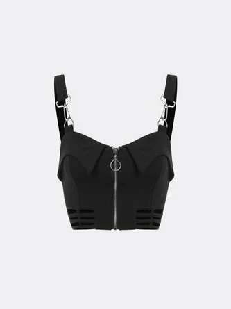 Kollyy Fashion Black Top Tank Top & Cami 2 Kollyy Fashion Black Top Tank Top & Cami - Image 2