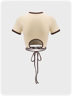 Kollyy Casual Apricot Top T-Shirt 7 Kollyy Casual Apricot Top T-Shirt -Tops Sales 559917462cb25f571cea04da3d28f532