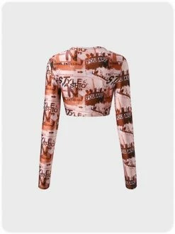 Kollyy Vintage Red Brown Top T-Shirt -Tops Sales 55f1d008bb579d46af3cdd3de974f72f