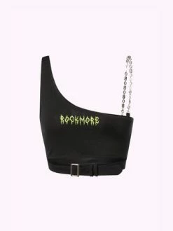 Kollyy Black Top Tank Top & Cami