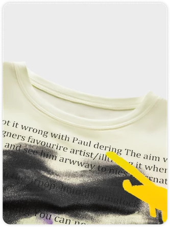 Kollyy Y2K White Figure Top T-Shirt 2 Kollyy Y2K White Figure Top T-Shirt - Image 2