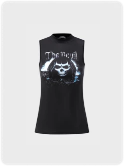 Kollyy Street Black Top Tank Top & Cami