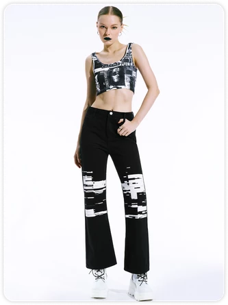 Kollyy Black Top Tank Top & Cami 3 Kollyy Black Top Tank Top & Cami - Image 3