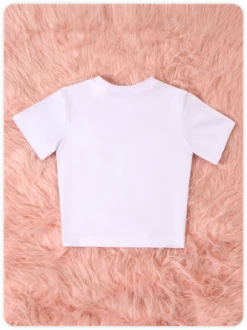 Kollyy Y2K White Graphic Top T-Shirt 7 Kollyy Y2K White Graphic Top T-Shirt -Tops Sales 5aa1a149ac579342c2945b5f0e9b291d