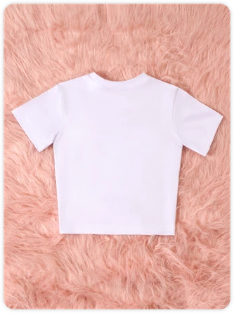 Kollyy Y2K White Graphic Top T-Shirt 4 Kollyy Y2K White Graphic Top T-Shirt - Image 4