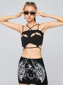 Kollyy Black Top Tank Top & Cami 17 Kollyy Black Top Tank Top & Cami -Tops Sales 5bb44c2d5212bf2d3b5ddc6e65cc915a