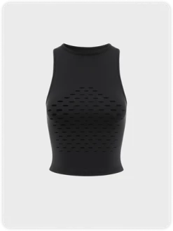 Kollyy Vintage Black Top Tank Top & Cami