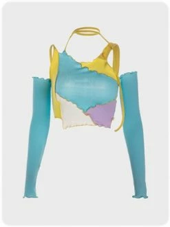 Kollyy Sweet Blue Top Women Top