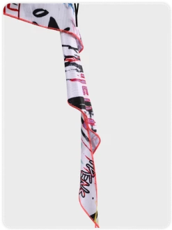 Kollyy Punk White Lace Up Graffiti Asymmetrical Design Halloween Top -Tops Sales 5dfaede3d07db9fde15b0c5a7226fd3a