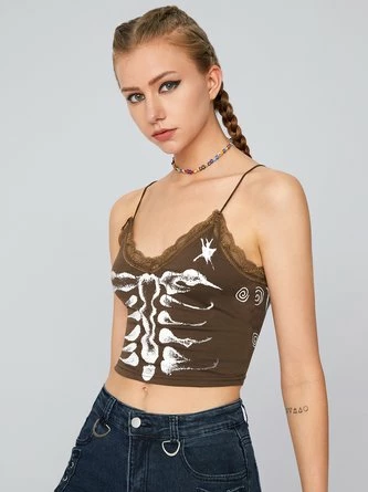 Kollyy Fashion Brown Top Tank Top & Cami 5 Kollyy Fashion Brown Top Tank Top & Cami - Image 5