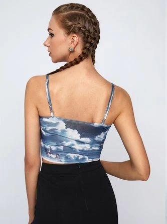 Kollyy Blue Top Tank Top & Cami 8 Kollyy Blue Top Tank Top & Cami - Image 8