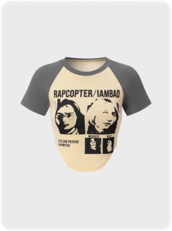 Kollyy Street Nude Top T-Shirt