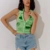 Kollyy Casual Green Top Tank Top & Cami