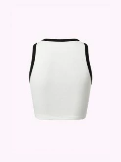 Kollyy Casual White Top Tank Top & Cami 18 Kollyy Casual White Top Tank Top & Cami -Tops Sales 62b178e7995cbe80ec1e96226682f590