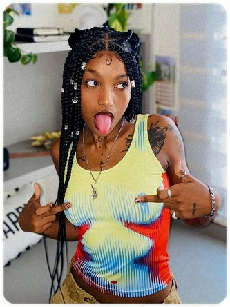 Kollyy Green Body Crew Neck Top Tank Top & Cami 9 Kollyy Green Body Crew Neck Top Tank Top & Cami - Image 9