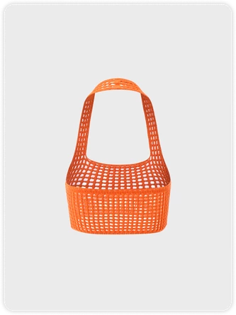 Kollyy Y2K Orange Ripped Knit Party Top Tank Top & Cami 4 Kollyy Y2K Orange Ripped Knit Party Top Tank Top & Cami - Image 4