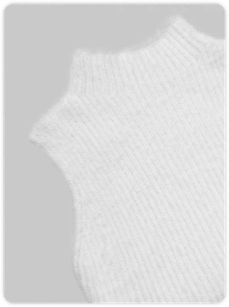 Kollyy Y2k White Sherpa Top Tank Top & Cami 6 Kollyy Y2k White Sherpa Top Tank Top & Cami - Image 6