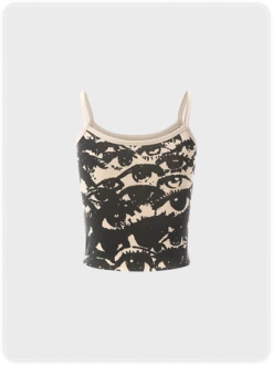 Kollyy Y2K Khaki Camo Top Tank Top & Cami -Tops Sales 66c23865abf5591f446069d33418cf6c