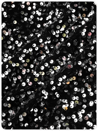 Kollyy Street Black Patchwork Glitter Graphic Top Hoodie & Sweatshirt 3 Kollyy Street Black Patchwork Glitter Graphic Top Hoodie & Sweatshirt - Image 3