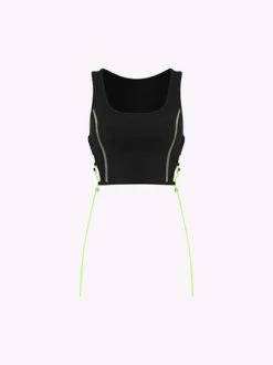 Kollyy Black Top Tank Top & Cami