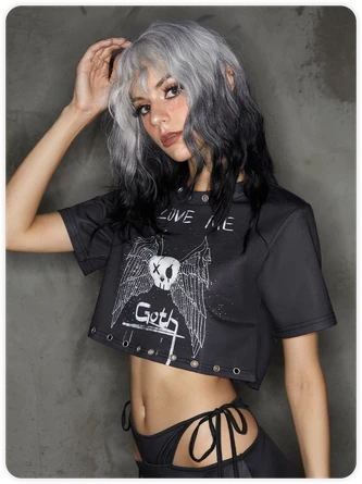 Kollyy Street Black Top T-Shirt 3 Kollyy Street Black Top T-Shirt - Image 3