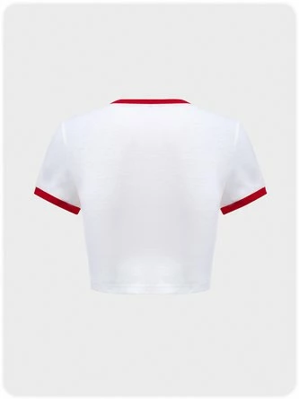 Kollyy Sweet White Top T-Shirt 6 Kollyy Sweet White Top T-Shirt - Image 6
