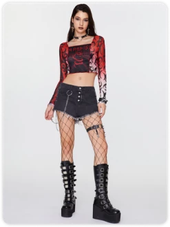 Kollyy Street Red Top T-Shirt -Tops Sales 6de661cc022e0bf7951827ded4225bd7