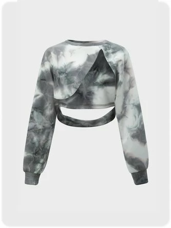 Kollyy Casual Gray Top Hoodie & Sweatshirt 2 Kollyy Casual Gray Top Hoodie & Sweatshirt - Image 2