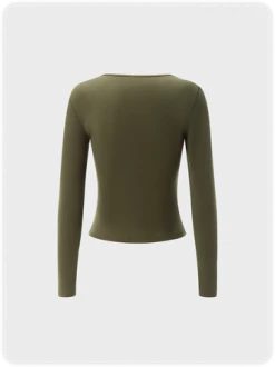 Kollyy Street Army Green Figure Top T-Shirt -Tops Sales 701ebade4aba6d42ba70aa56470efcd9