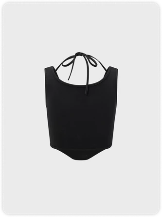 Kollyy Street Black Cut Out Mesh Top Tank Top & Cami 8 Kollyy Street Black Cut Out Mesh Top Tank Top & Cami - Image 8