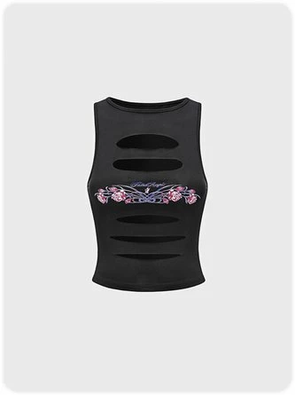 Kollyy Fashion Black Top Tank Top & Cami 1 Kollyy Fashion Black Top Tank Top & Cami