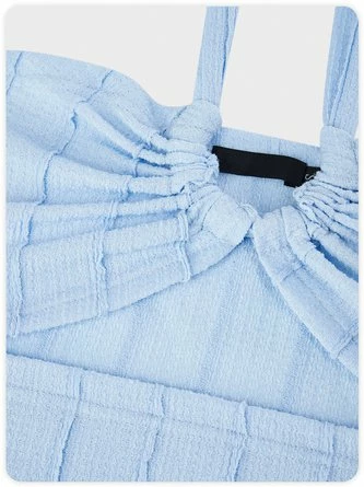 Kollyy Casual Blue Top Tank Top & Cami 2 Kollyy Casual Blue Top Tank Top & Cami - Image 2