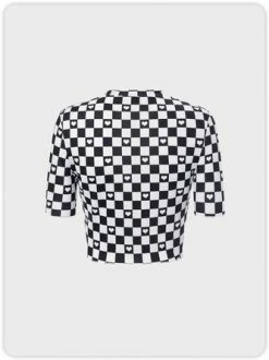 Kollyy Sweet Black-White Top T-Shirt -Tops Sales 758cecb53a08d2e3a820e87dada69a77