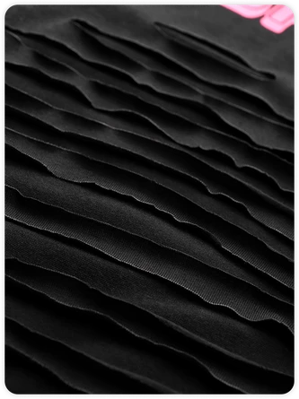 Kollyy Y2K Black Cut Out Letter Top T-Shirt 5 Kollyy Y2K Black Cut Out Letter Top T-Shirt - Image 5