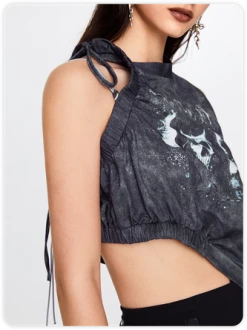 Kollyy Street Deep Gray Top Tank Top & Cami 10 Kollyy Street Deep Gray Top Tank Top & Cami -Tops Sales 7791cbfca636b66b5f7fb33c610abbe5