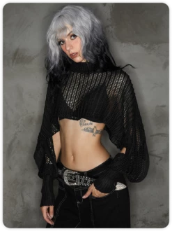 Kollyy Casual Black Cut Out Perkins Collar Top Sweater 10 Kollyy Casual Black Cut Out Perkins Collar Top Sweater -Tops Sales 78c98b8e4919d794ef8539cc9b7a43d9