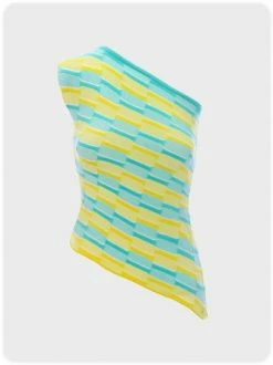 Kollyy Casual Green Top Tank Top & Cami