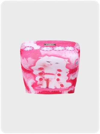 Kollyy Vintage Pink Top Tank Top & Cami 6 Kollyy Vintage Pink Top Tank Top & Cami - Image 6