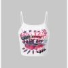 Kollyy Street White Top Tank Top & Cami