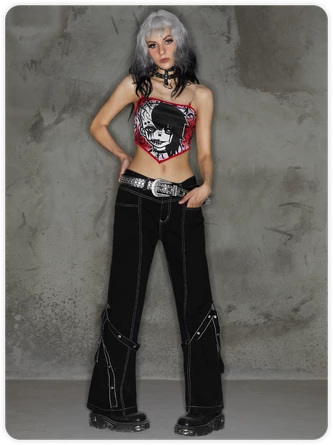 Kollyy Street Red Top Tank Top & Cami 4 Kollyy Street Red Top Tank Top & Cami - Image 4