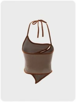 Kollyy Casual Gray-Brown Top Tank Top & Cami -Tops Sales 7ec15bdead673a07cbab4d5298e728cb