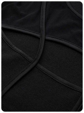 Kollyy Street Black Cut Out Mesh Top Tank Top & Cami 5 Kollyy Street Black Cut Out Mesh Top Tank Top & Cami - Image 5