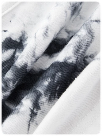 Kollyy Fashion Black-White Tie Dye Disc Buckle Halter Top Tank Top & Cami 7 Kollyy Fashion Black-White Tie Dye Disc Buckle Halter Top Tank Top & Cami - Image 7