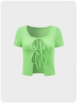 Kollyy Casual Apricot Top T-Shirt