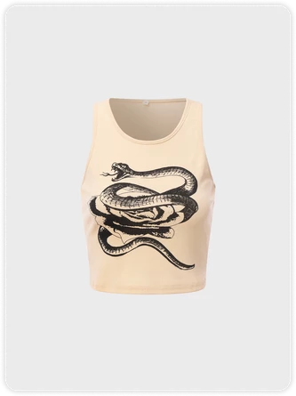 Kollyy Y2K Nude Dragon Graphic Top Tank Top & Cami 1 Kollyy Y2K Nude Dragon Graphic Top Tank Top & Cami