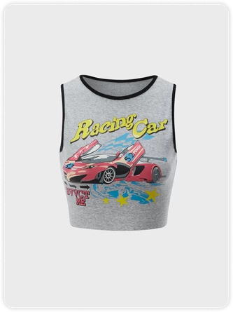 Kollyy Vintage Gray Top Tank Top & Cami 1 Kollyy Vintage Gray Top Tank Top & Cami