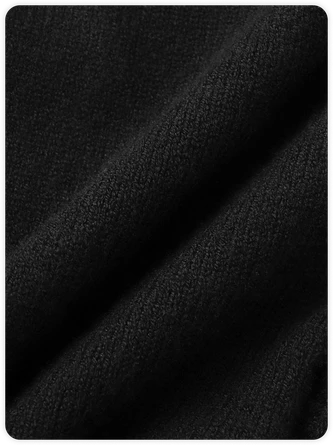 Kollyy Edgy Black Cut Out Top Sweater 5 Kollyy Edgy Black Cut Out Top Sweater - Image 5