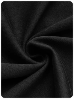 Kollyy Street Black Hooded Letter Top Hoodie & Sweatshirt -Tops Sales 81de9c5da5408a8769851b20c58e89e7